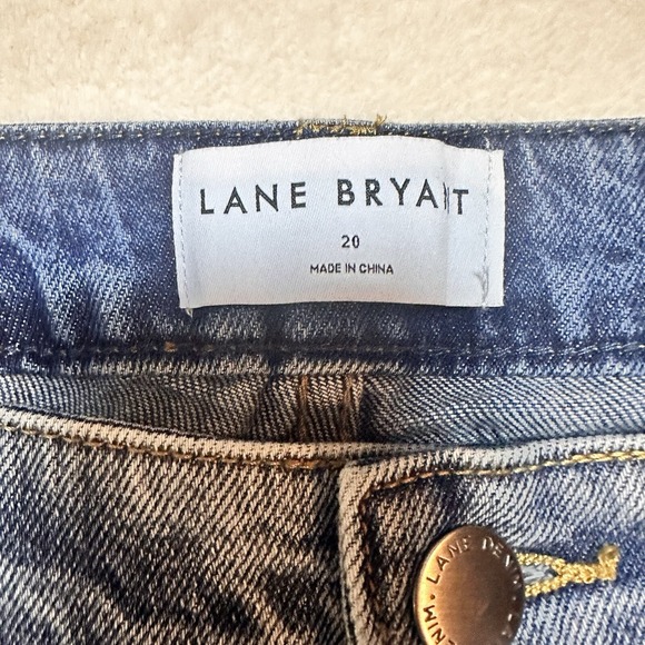 Layne Bryant Signature Fit Relaxed Straight Jean With Side Stripe Size 20 NWT - Picture 6 of 16
